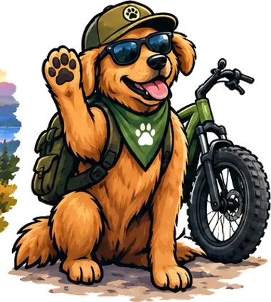 Scout, the RideScout dog